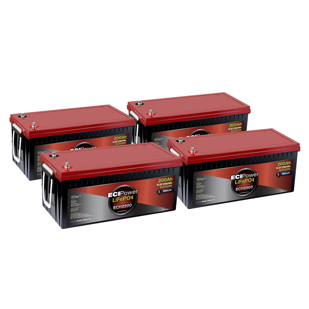 12V 200Ah - LiFePO4 Battery Bluetooth