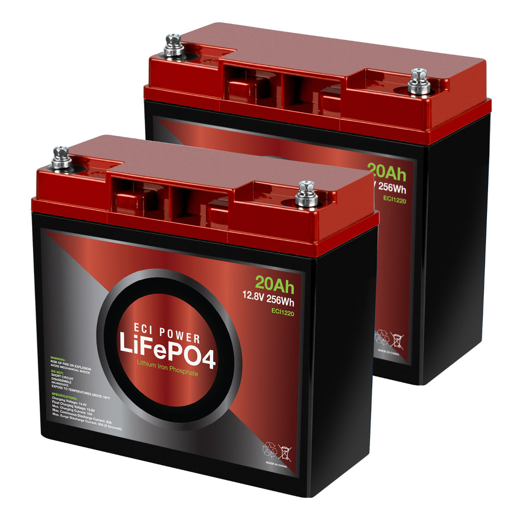 CS Lithium LiFePO4 Mover Power Pack Set 12,8V / 20Ah / Pb-eq 40Ah